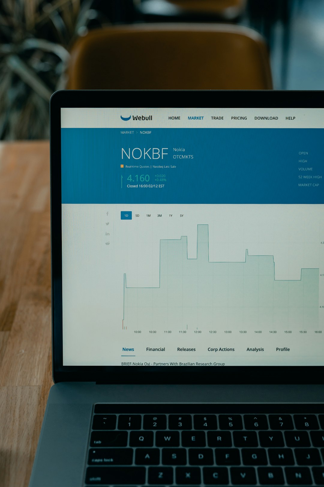 Trader analyzes Nokia stock on Webull platform 

Via: Techdaily.ca

#stocks #nok #gme #finance #investors #wallstreetbets